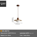 Hanging Lights For Dining Room Glass Stone Pendant Lamps Glass Ball Modern Light Supplier